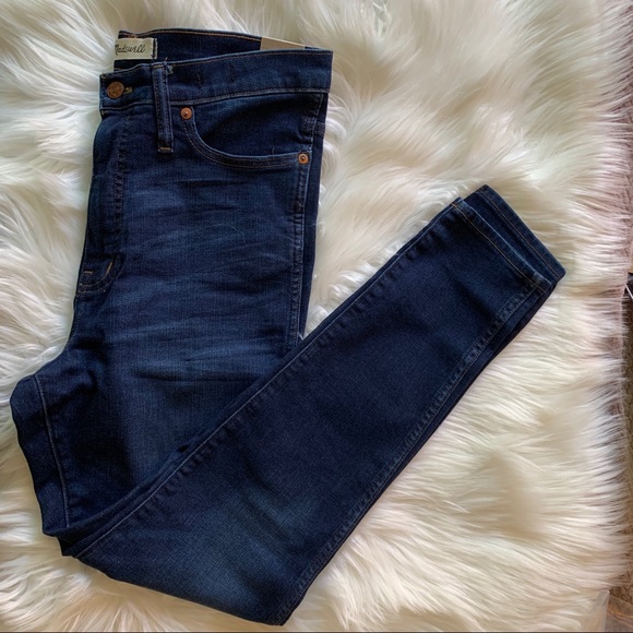 MADEWELL High Rise Skinny Jeans Size 32 - Picture 2 of 6